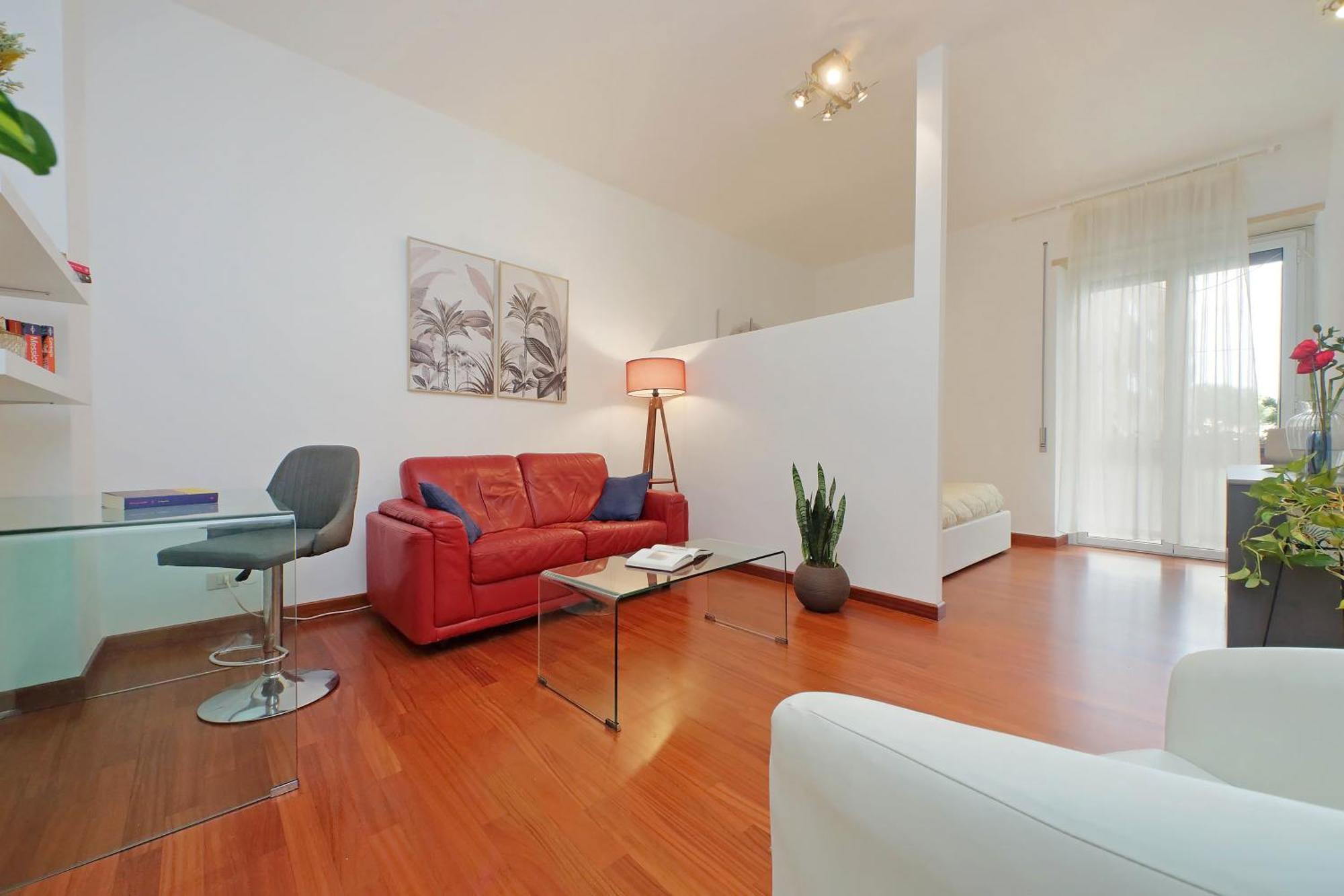 Vakantiehuis Modern Cozy Flat Trendy Area *